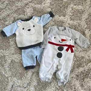 3-6m winter outfits bundle